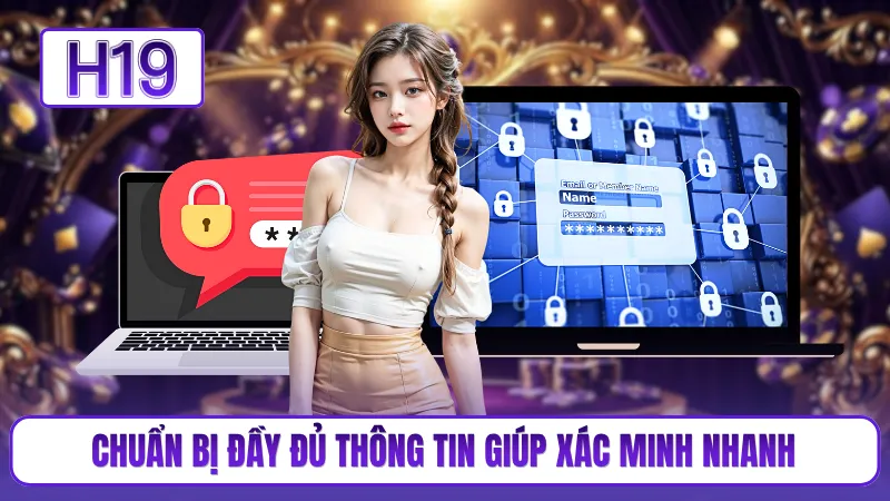 Chuẩn bị đầy đủ thông tin giúp xác minh nhanh